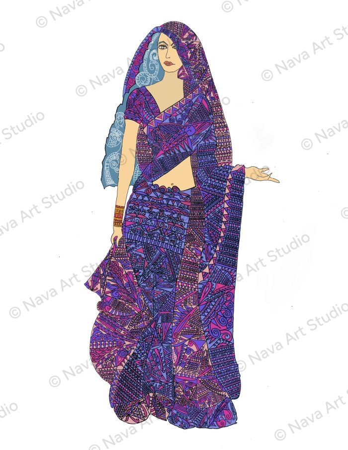 Sari Woman